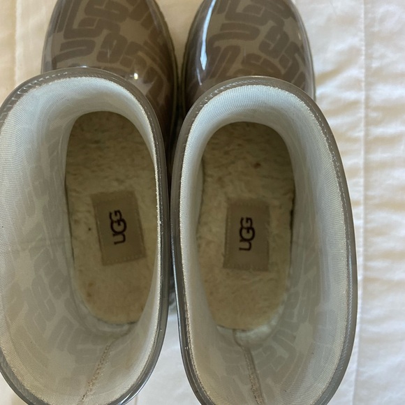 UGG Drizlita Graphic Monogram Rain boots size 5 - Picture 8 of 11